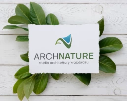 Nowy projekt logo firmy Archnature